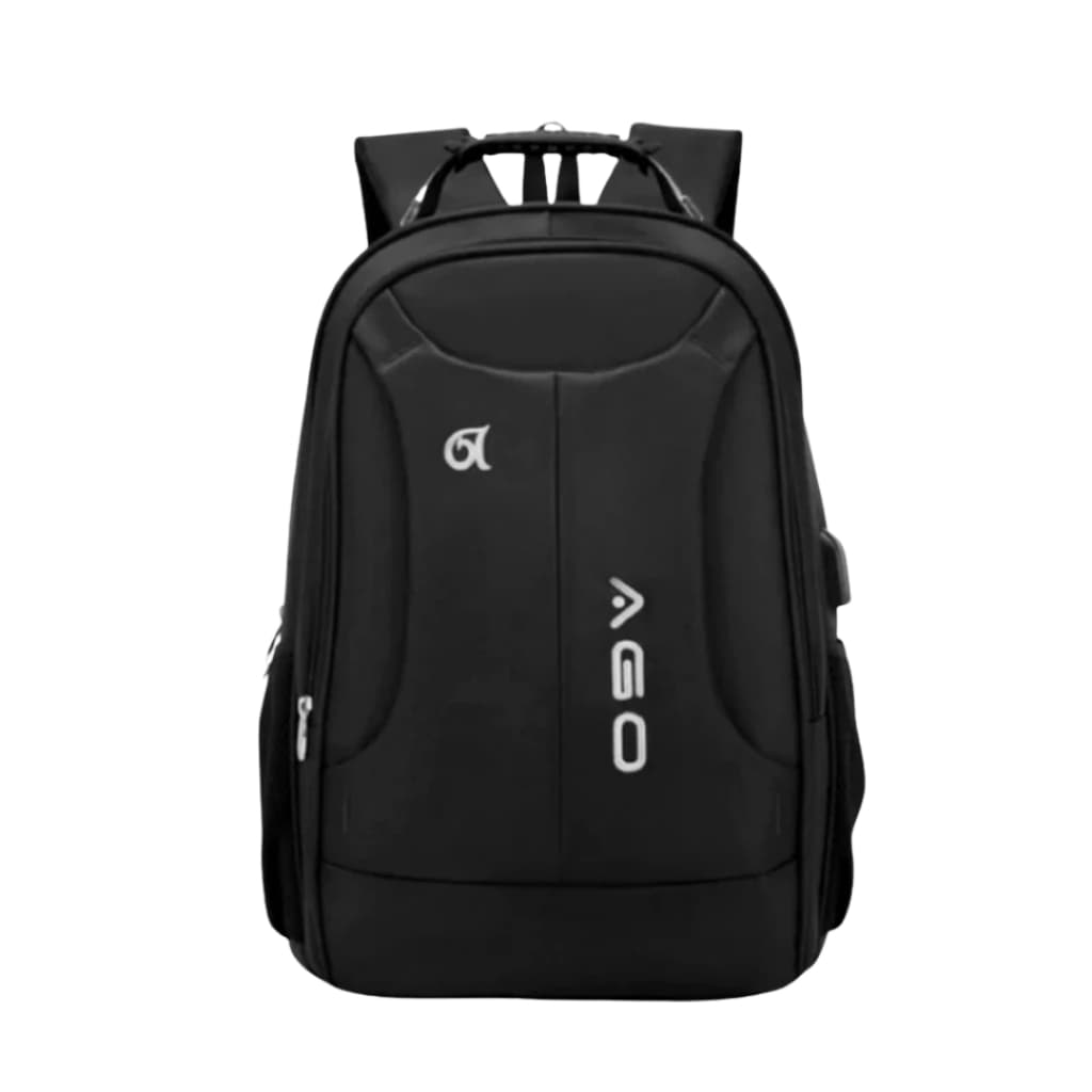 Mochila Notebook Executiva/ Universitária AGO com Saída USB/Fone – Impermeável, Reforçada