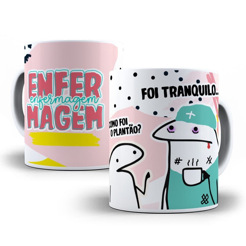 Caneca personalizada profissão, amor pela profissão
