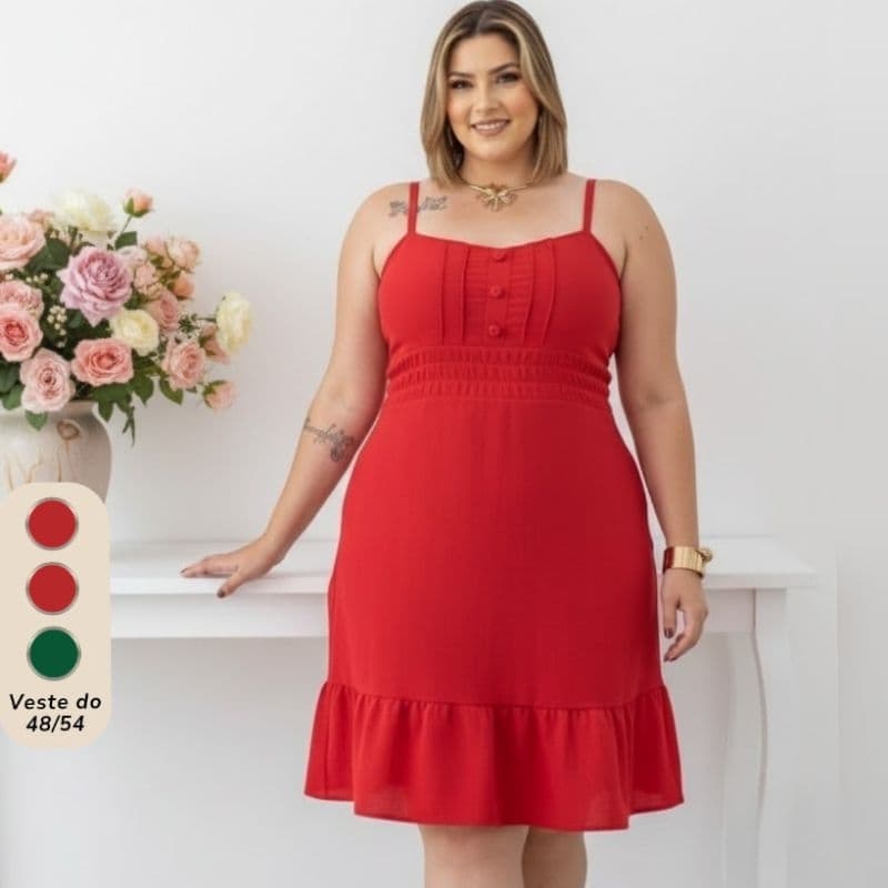 Vestido Plus Size Princesa G1