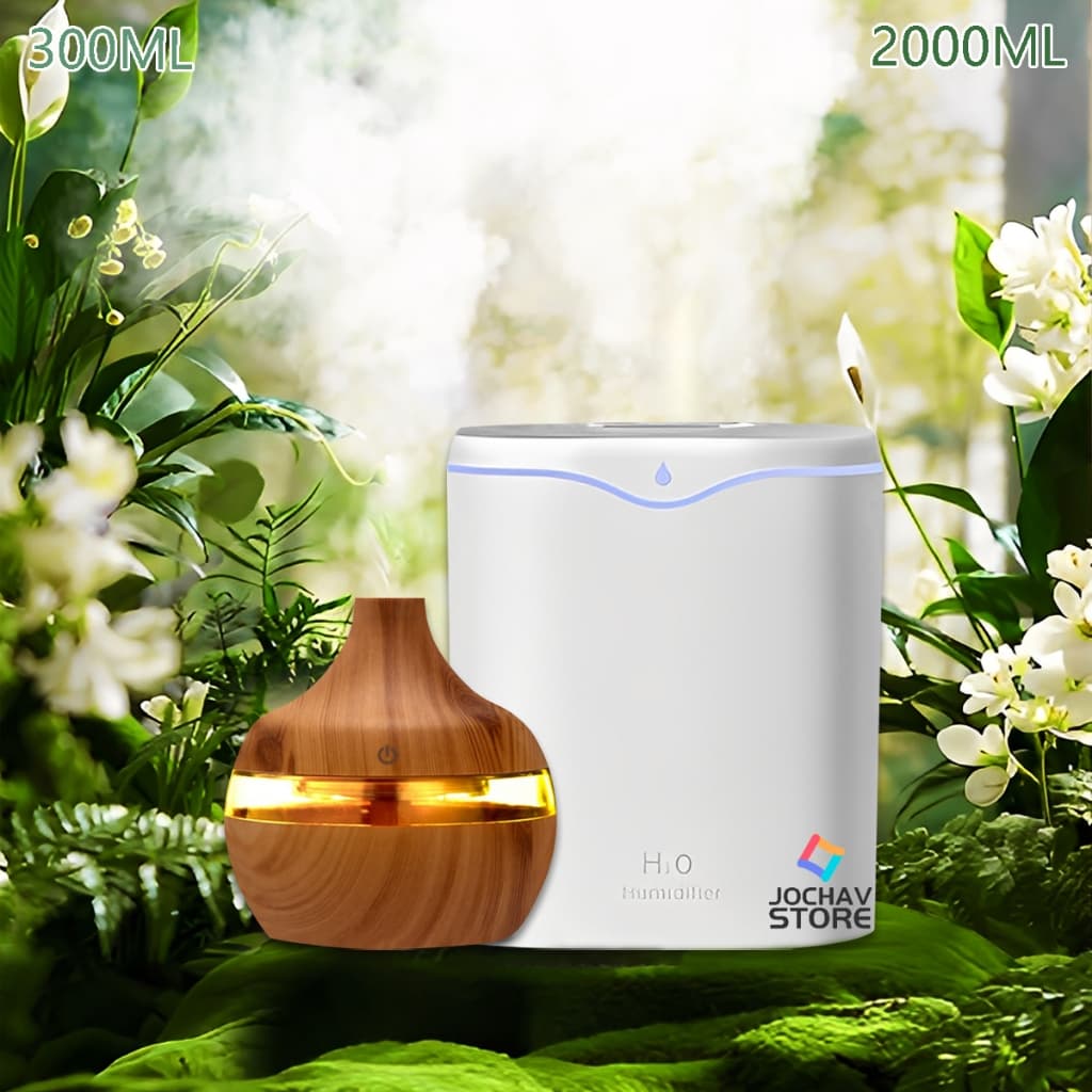 KIT2 Umidificador Difusor Aromatizador Egg Portátil LED Aromatizador De Ambiente USB Purificador De Ar Casa Escritório