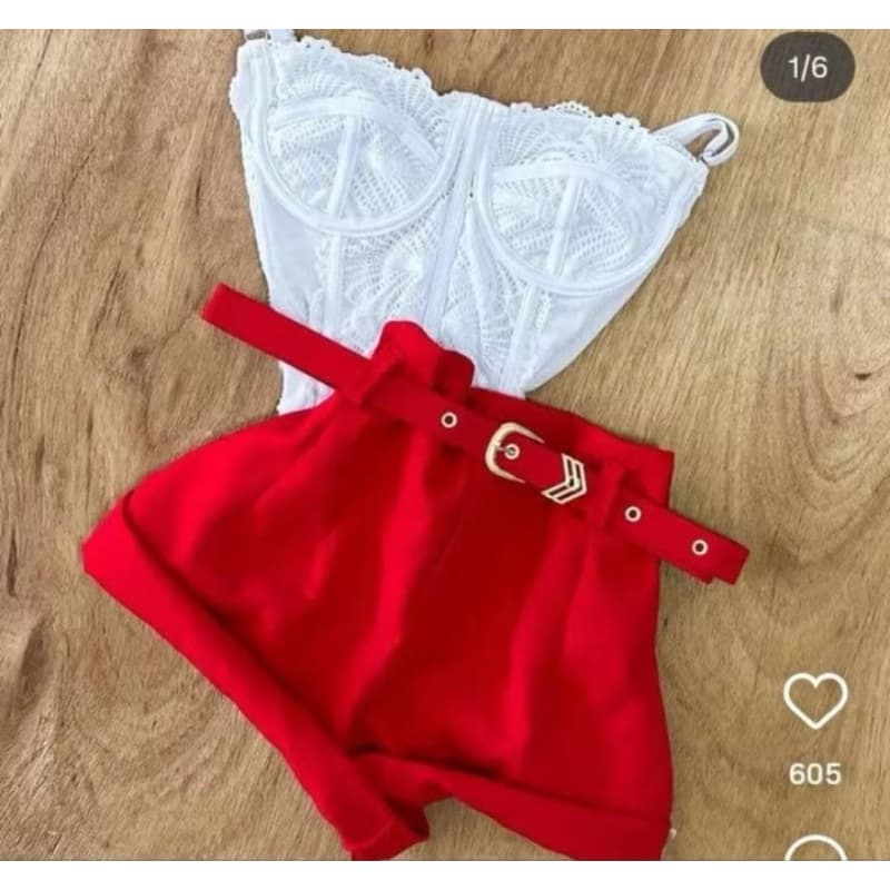 Shorts Tais Blogueira Alfaiataria
