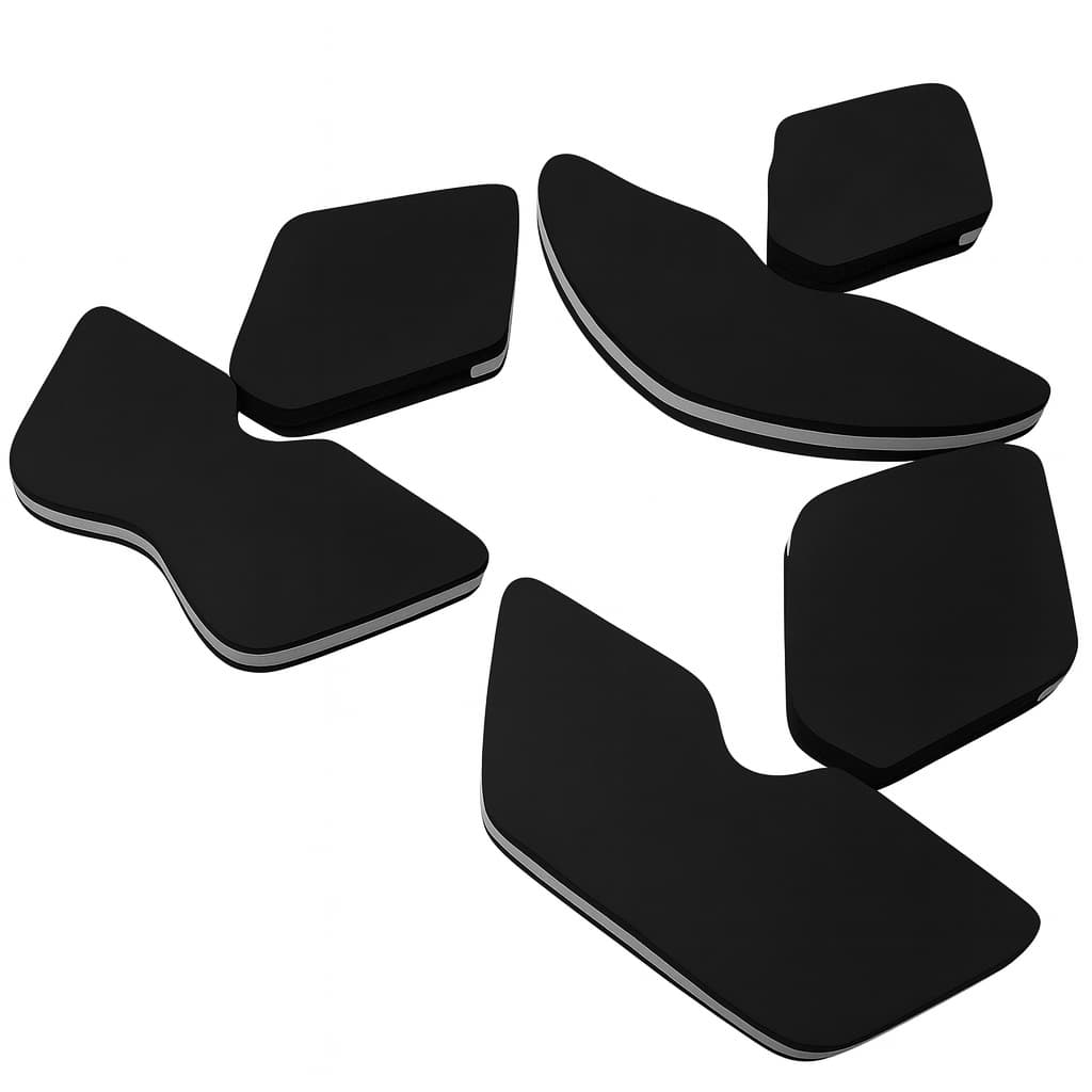 Protetor De Rabeta E Bico Prancha Surf Round Pin, Swallow, Squash