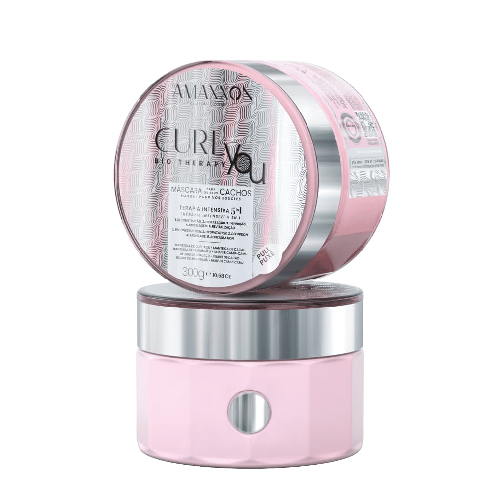 Máscara de Cachos CURLyou – Nutrição Profunda e Revitalização Total