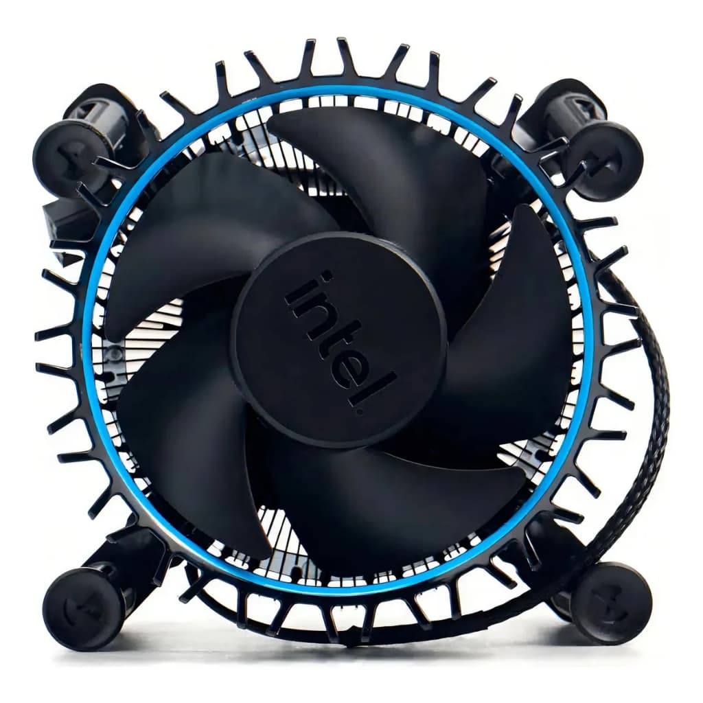 Cooler Box Intel Socket Lga 1700 12 13 14 Geração Led Preto