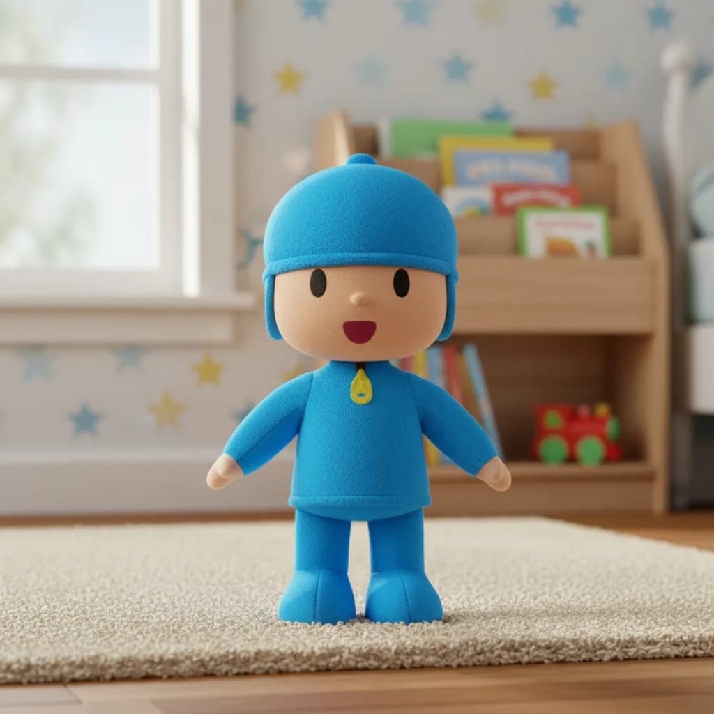 Boneco Urso de Pelúcia Pocoyo – Cardoso Toys