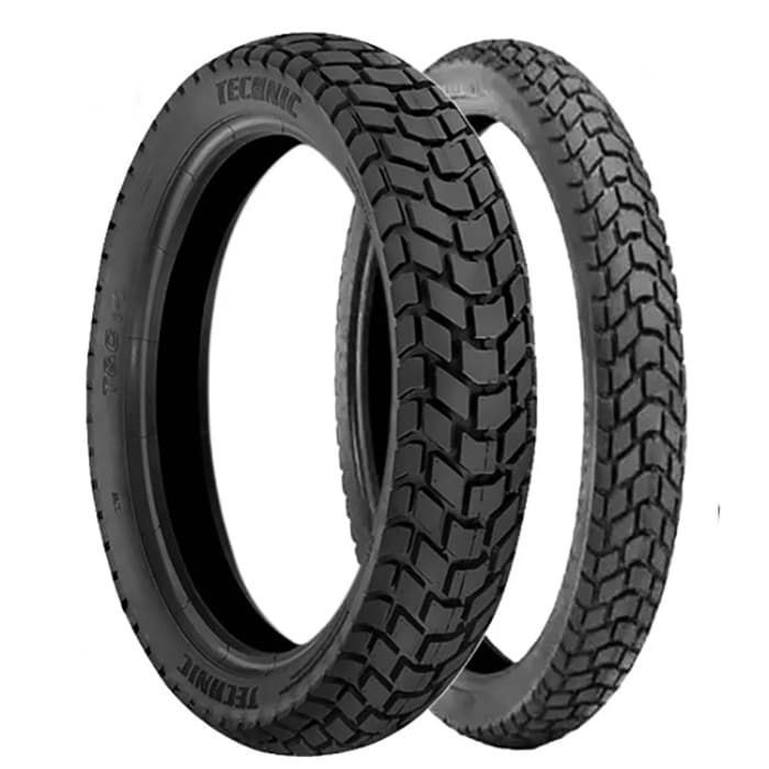 Par Pneu 140/80-18 + 90/90-21 T&C — XRE300 Lander XR250 — Novo
