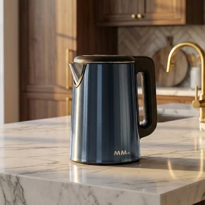 Chaleira Elétrica Elegance até  2 Litros 1800W Fervura Rápida Aço Inox