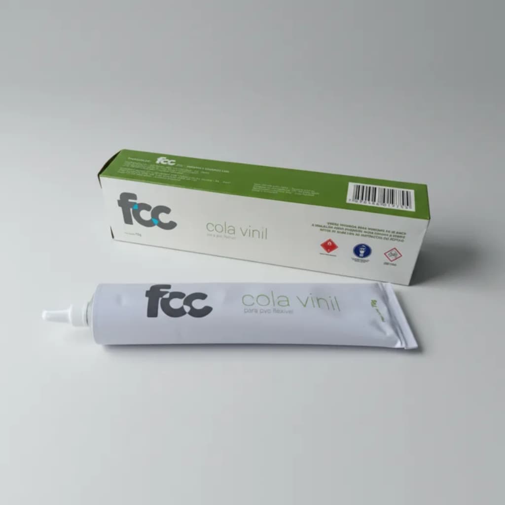 Cola Vinil Para PVC Flexível FCC - Bóias/Piscinas/Barracas/Toldos/Malas/Lonas de Caminhão