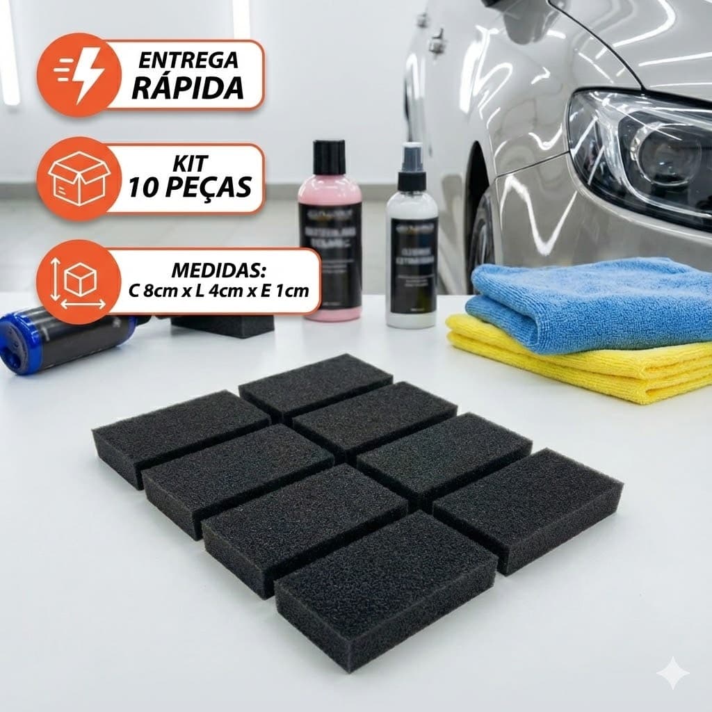 Espuma para Vitrificador Automotivo Alta Fixação e Brilho Duradouro