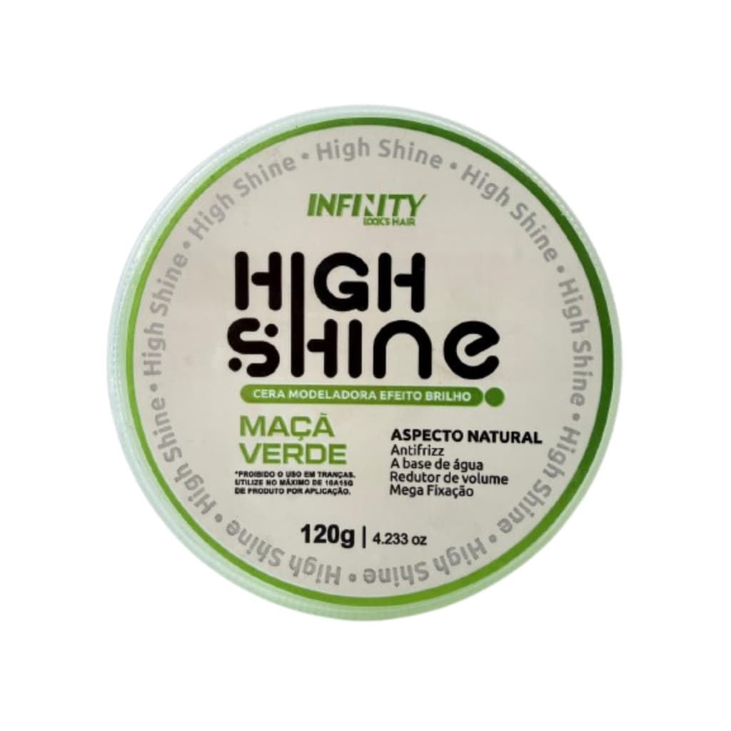 Pomada High Shine Maçã Verde Infinity 120g