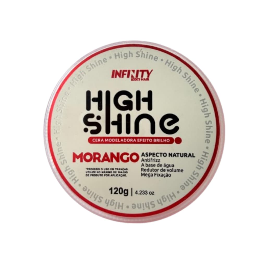 Pomada High Shine Morango Infinity 120g