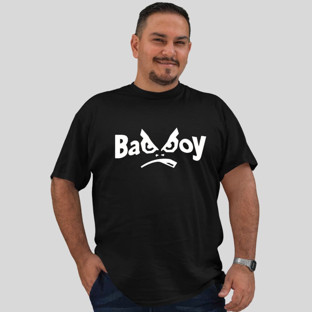 Camiseta Grande Masculina Camisa Plus Size Bad Boy Promoção Lançamento
