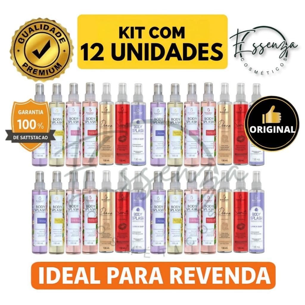 ✨12 UND  BODY SPLASH BIO INSTINTO 130ML – PERFUME CORPORAL REFRESCANTE ✨