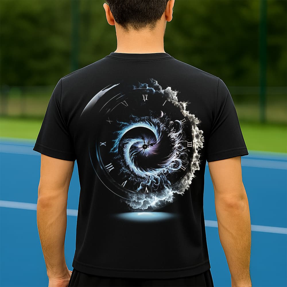 Camiseta Dry Fit Masculina Estampada Tempo Universal P ao GG Leve Respirável Academia Treino