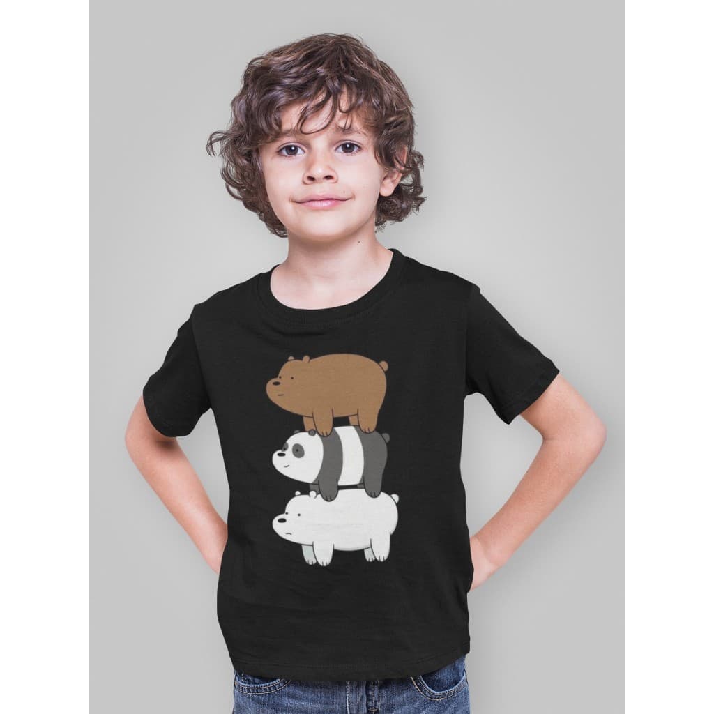 Camiseta Infantil Urso Sem Curso Blusa Dos Ursos Sem Curso Roupa Infantil Dos Ursos Sem Curso
