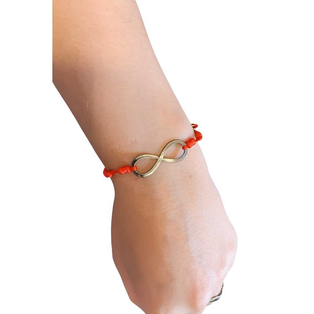 ⭐ Pulseira 7 Nós com Infinito – Proteção, Fé e Conexão Sem Fim