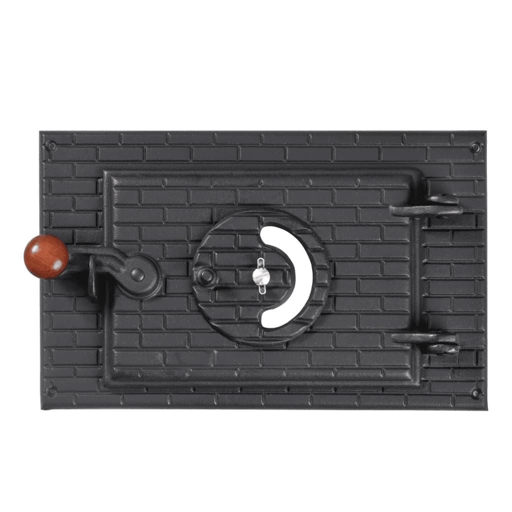 Porta de Ferro Fundido 37x23 para Fogão Campeiro Pátria – Peça Premium