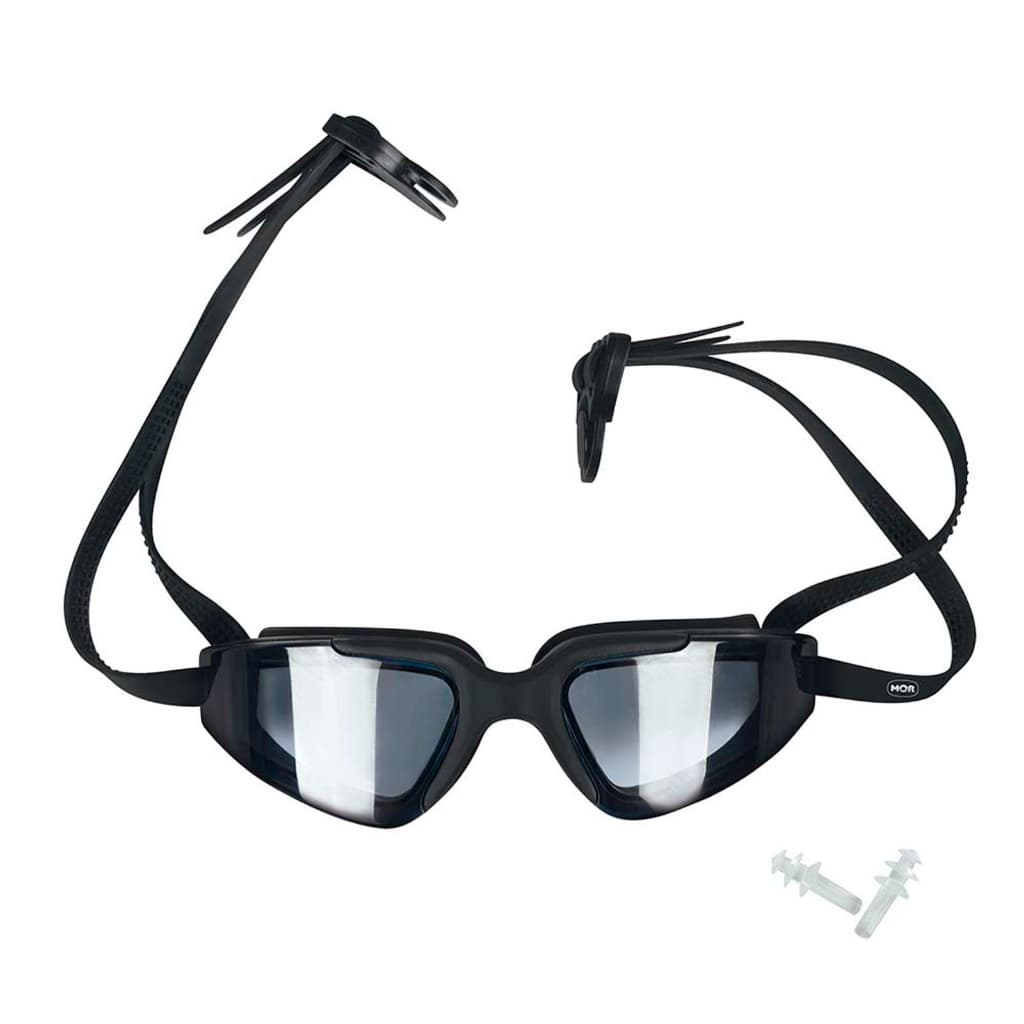 Óculos de Natação Antiembaçante Profissional – Mor, Silicone e Lentes em Policarbonato