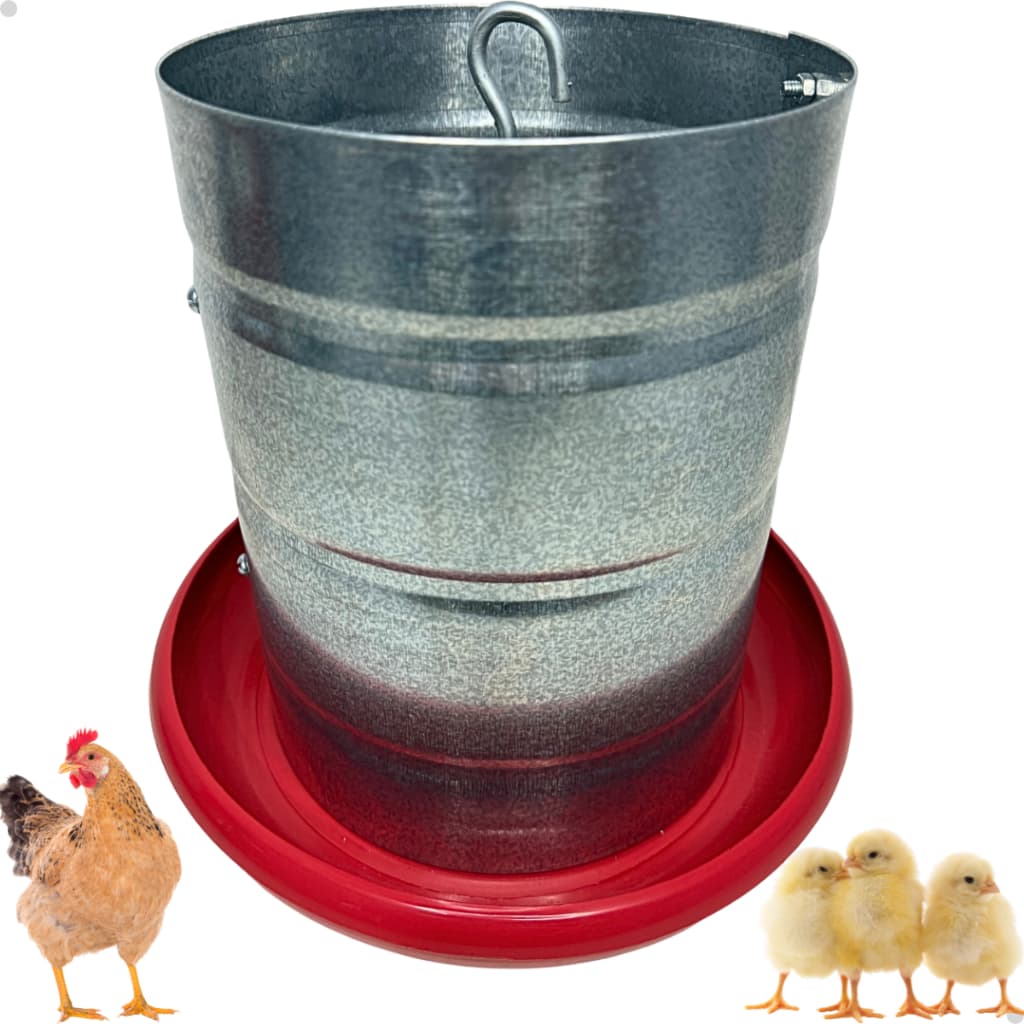 Comedouro Tubular Pendurável Automático Aves Galinhas Codornas 3Kg