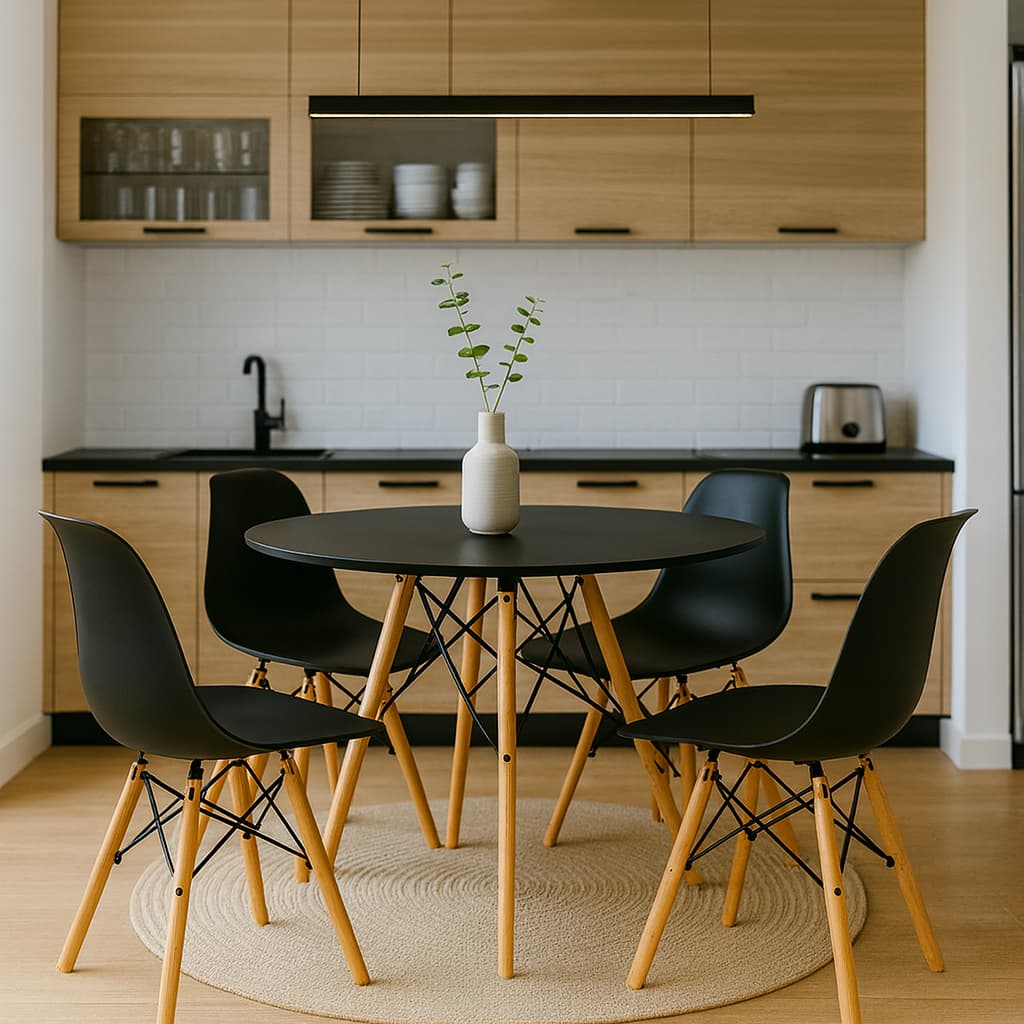 Kit com 4 Cadeiras Eames Eiffel – Prática, Estilosa e Fácil de Combinar Qualidade