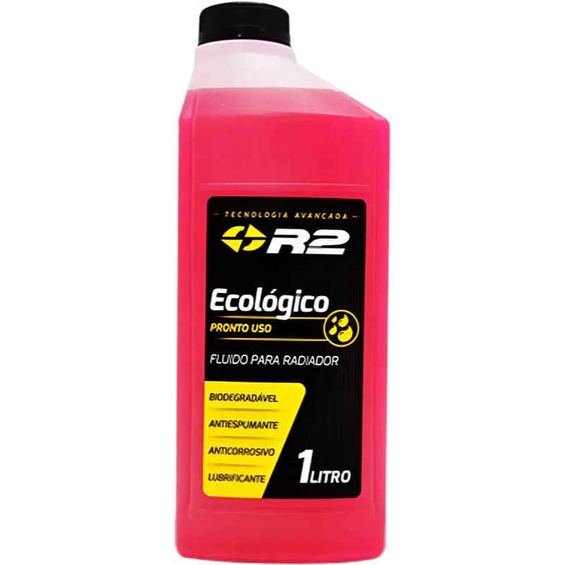 Aditivo Radiador 1 Litro Ecológico Pronto Uso Aditivo Rosa