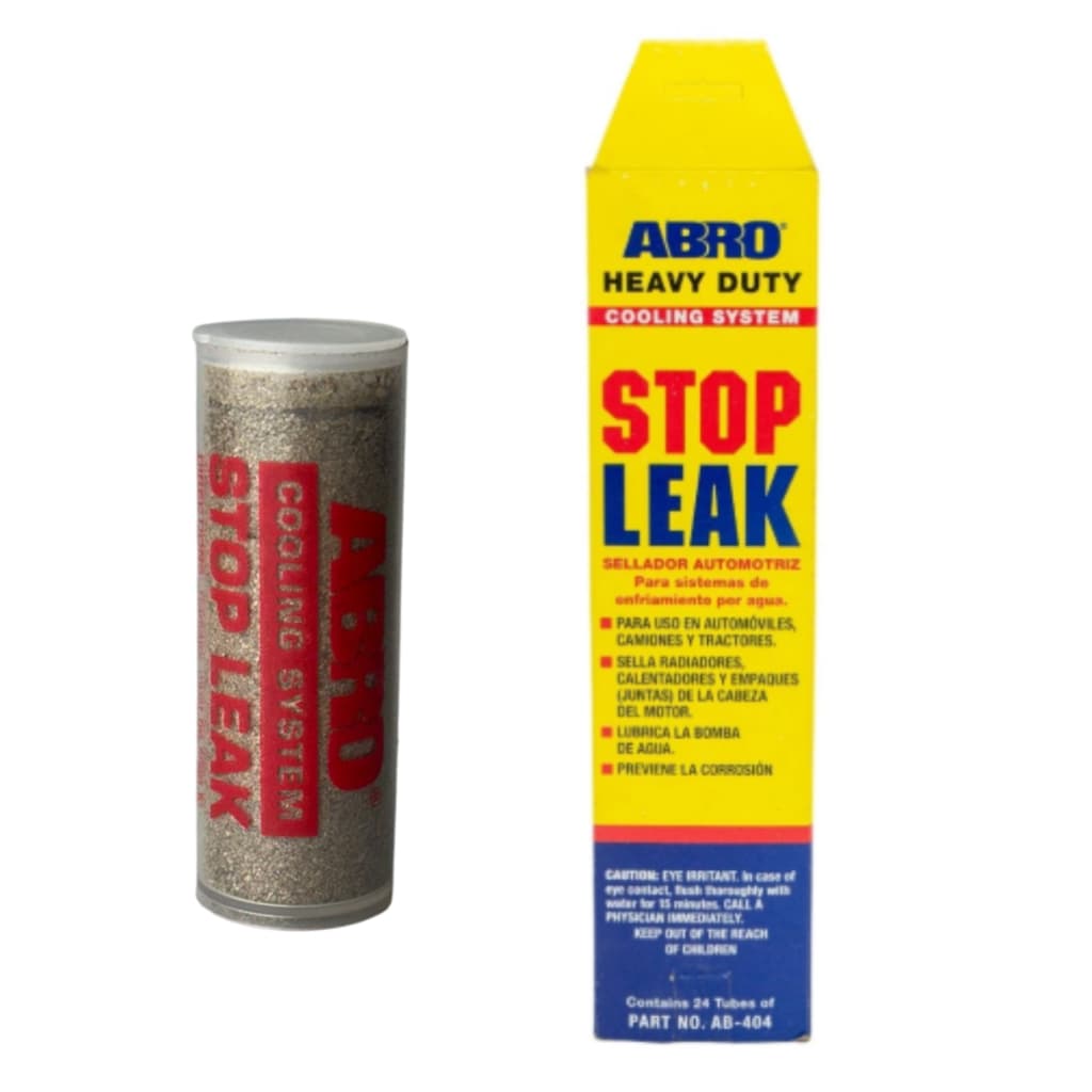 Abro Stop Leak Veda Furo radiador veda e tapa o furo do radiador