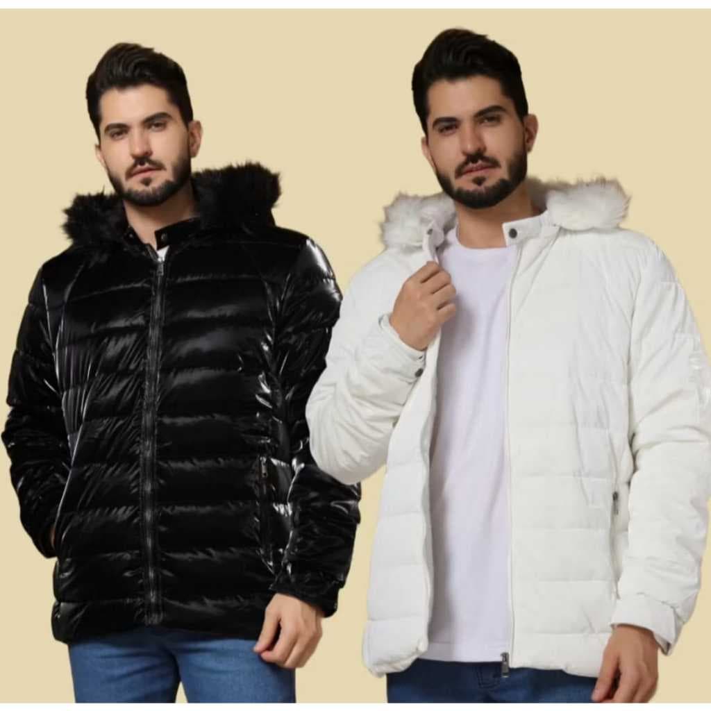 Jaqueta SINTETICA Bobojaco Casaco Forrado Impermeável com Touca Removivel Premium Importado