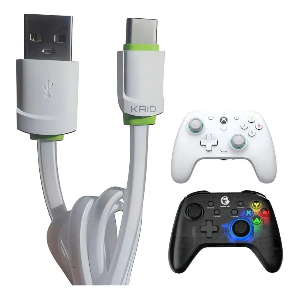 Cabo 3m Compativel Com Controle Xbox Gamesir G7 Se Rapido Turbo