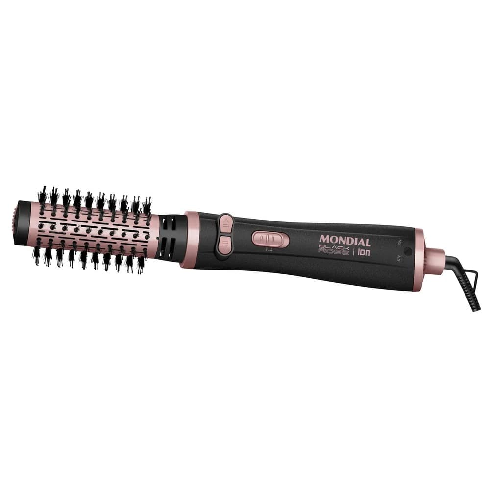 Escova Rotativa Secadora Mondial 1300w Erb-01 Black Rose