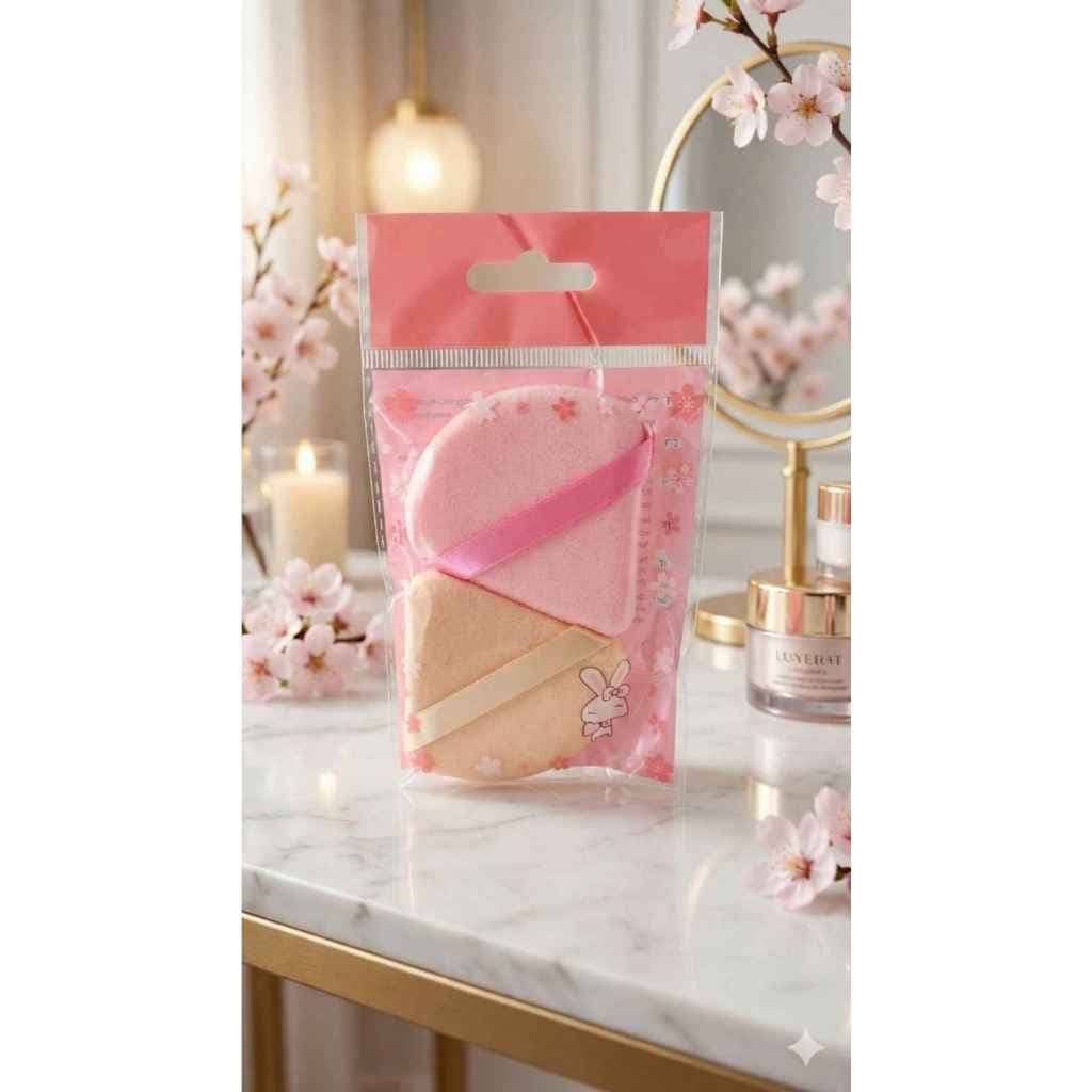 Esponja de Pó Formato Triângulo | Acabamento Perfeito | Ideal para Baking e Contorno