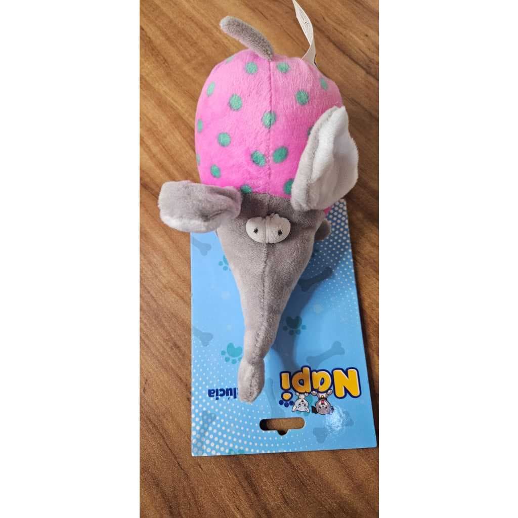 BRINQUEDO ELEFANTE DE PELÚCIA COM APITO PARA PET
