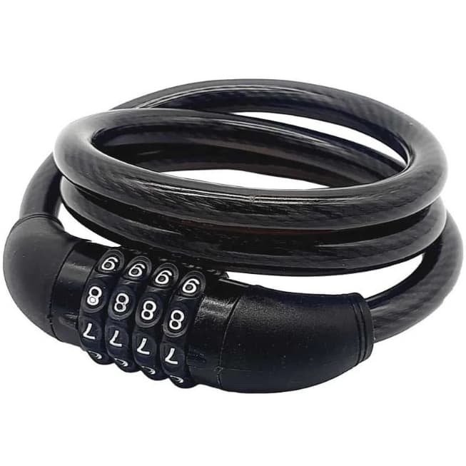 Cadeado Para Bicicleta Com Senha Preto Bomvink Profissional - Promoção !!