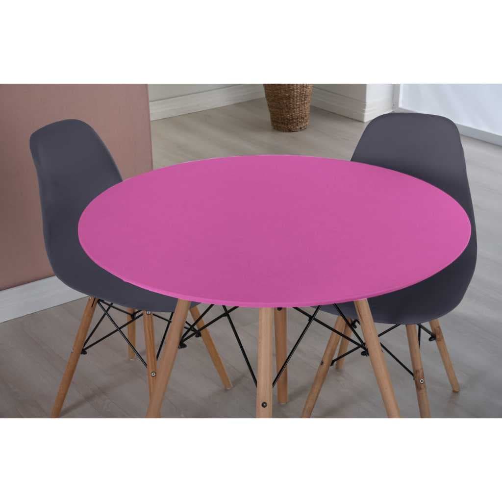 Toalha de Mesa Redonda Festas De Malha Gel Com Elastico de 90cm x 1mt - Promoção Oli