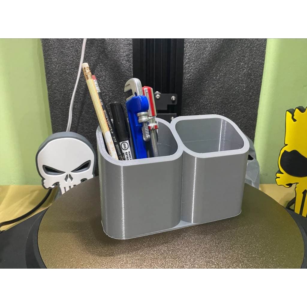 PORTA CANETAS ESCAPAMENTO TURBO