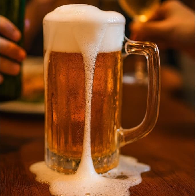 Caneca de Vidro para Chopp Atlas – 2 Peças (350 ml)