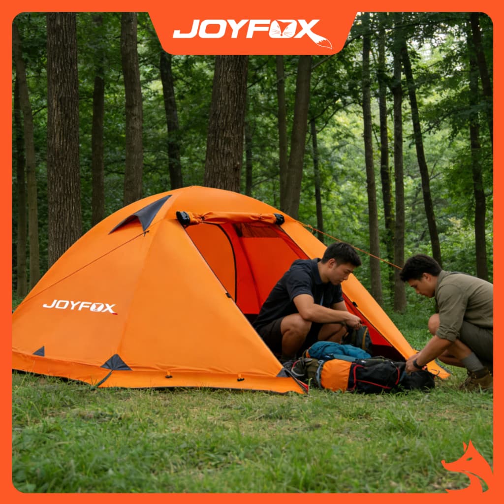 Barraca Camping 3/4 P Joyfox Aluminio Ultralight Upf50 3500mm praia tenda festa menor preço
