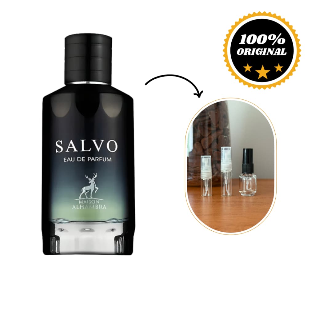 Perfume árabe Salvo, parfum  masculino, original.