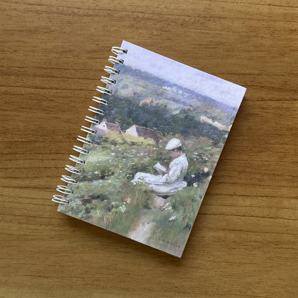 Caderno pautado The Valley of Arconville A5