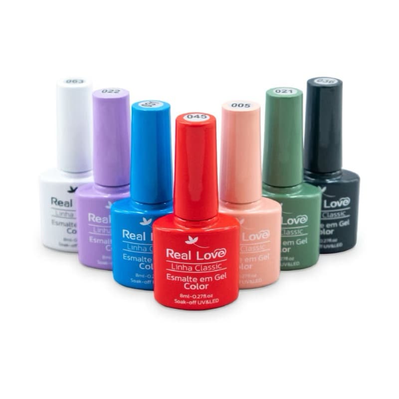 Esmalte em Gel 8ml - Linha Classic - Real Love