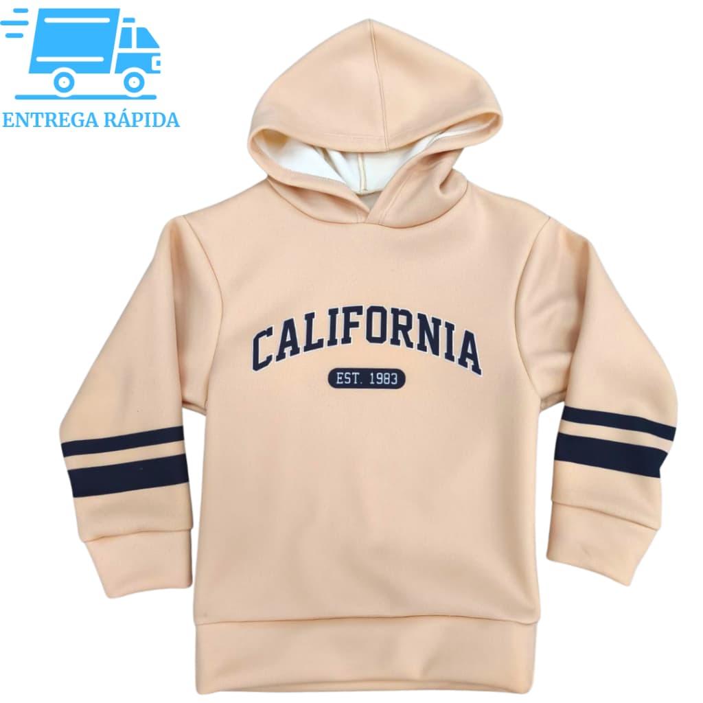 Blusa Moletom Flanelado Casual Infantil Menina Tecido Macio e Estilo para Todas as Ocasiões
