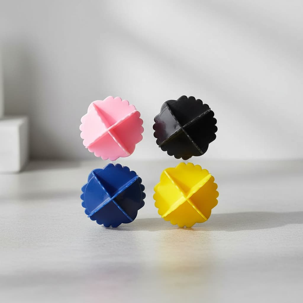 Kit Bolinha Lava roupas Bolinha Magica Esfera Bate Roupa Reutilizavel