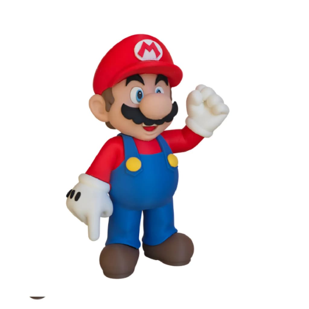 Mario Boneco Action Figure 23cm Mario Bros Coleção Presente