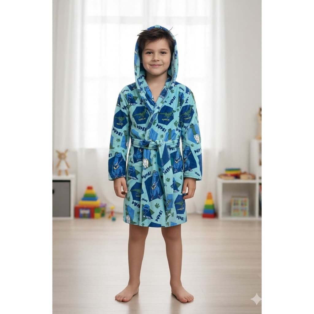 Poncho Infantil Atoalhado Roupão Banho Praia Piscina Verão