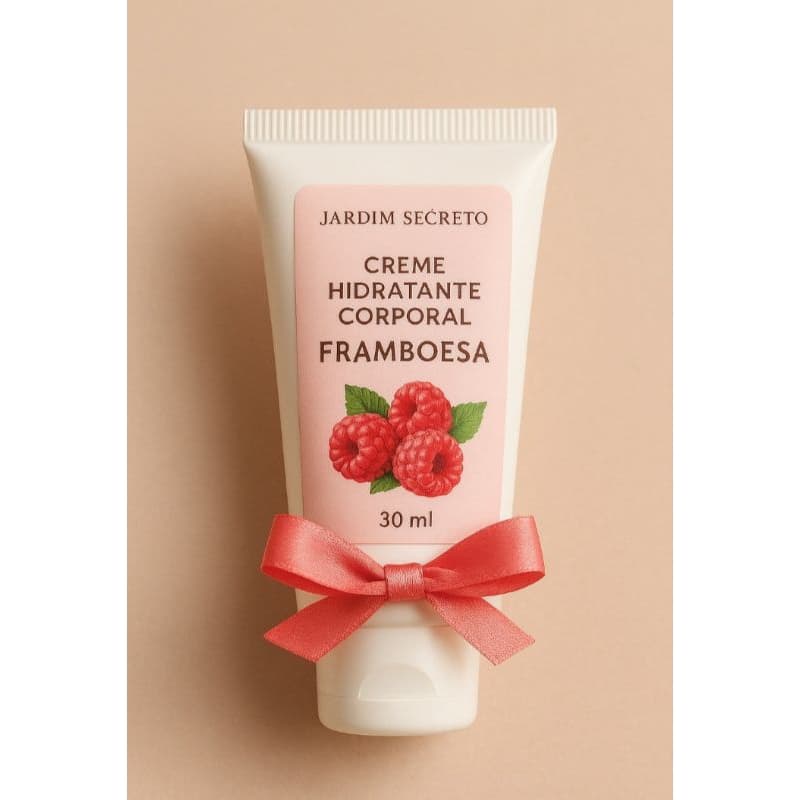 Creme Hidratante Corporal Framboesa – Jardim D Secreto (30ml)