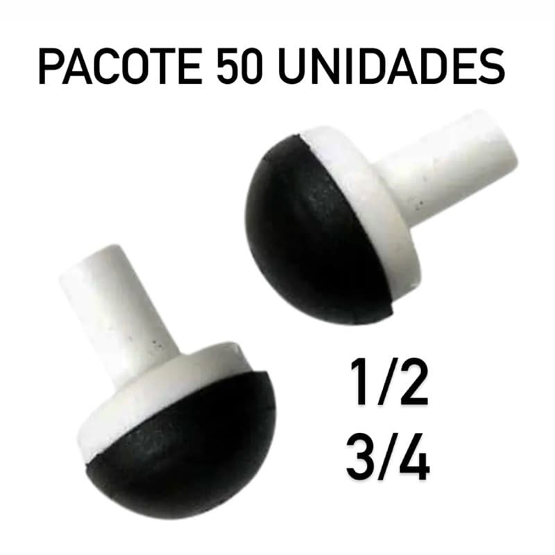50 Peças Vedante Torneira Registro Carrapeta Bola 1/2 - 3/4 PVC Flexível Polipropileno Construção Materiais Construção