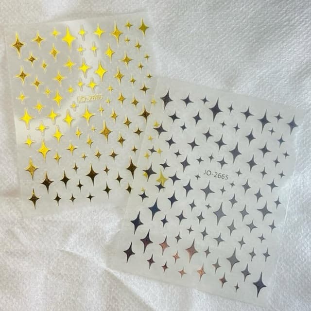 Cartela Adesiva para Unha Ponto de Luz - Nail Stickers