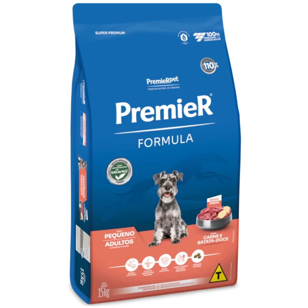 Premier Formula Ração Para Cão Adulto Carne/batata-doce 15kg