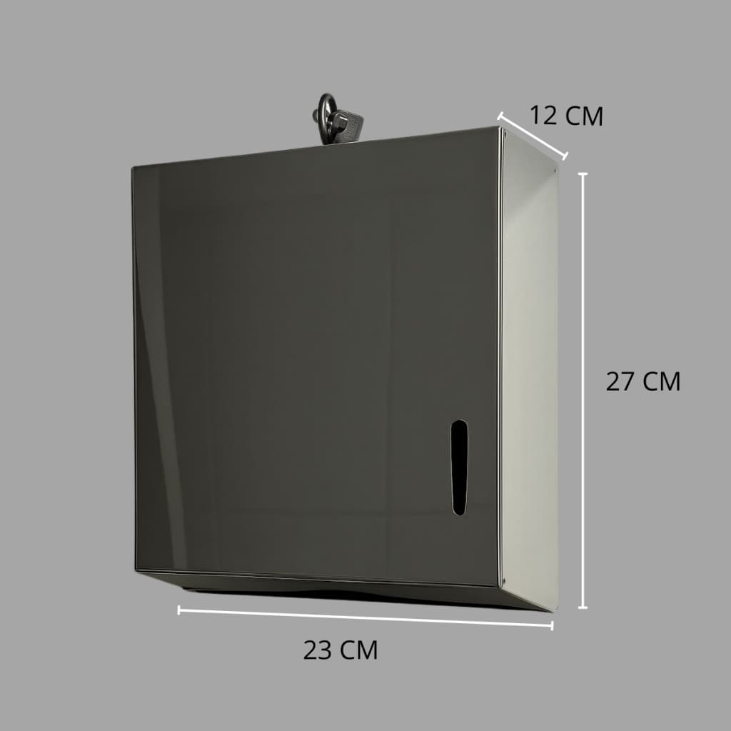 Dispenser Porta papel Toalha Interfolhas Inox