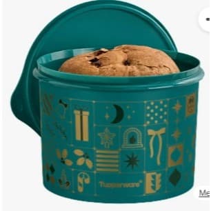 Tupperware  Caixa de Armazenagem Natal Mágico 2,4 Litros Linha Armazenagem