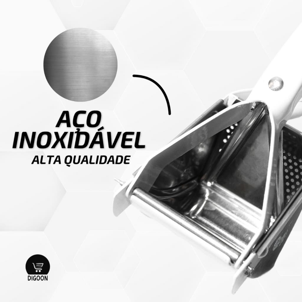 Espremedor De Batata Inox Legumes Profissional Reforçado